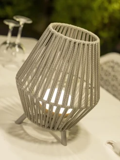 Lámpara para exterior LED regulable Conta, portátil