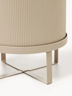 Maceta con superficie estriada Bau, 38 cm