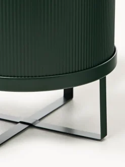 Maceta con superficie estriada Bau, 38 cm