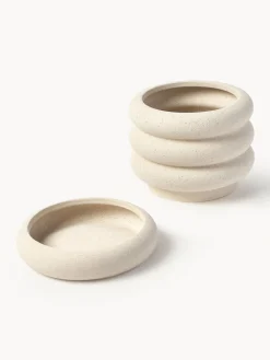 Maceta de gres pequeña Rudi, 16 cm