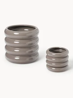 Maceta de gres pequeña Rudi, 16 cm