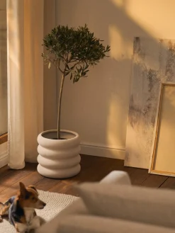 Maceta de gres Rudi, 30 cm