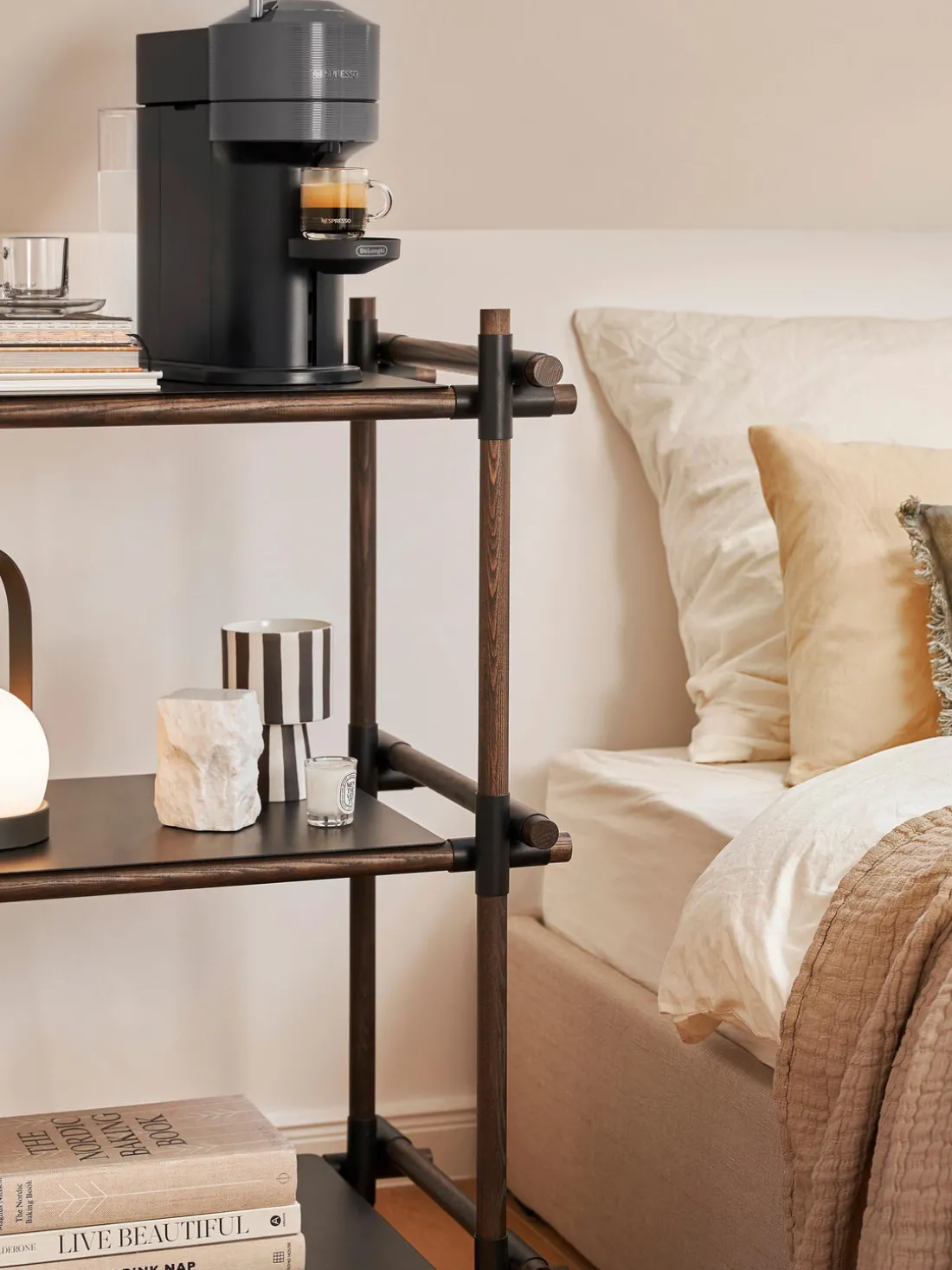 Macetero artesanal de cerármica Toppu, 15 cm