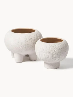 Macetero de gres Elm, 24 cm