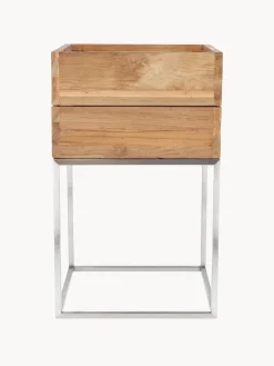 Macetero de madera de teca Mini Garden