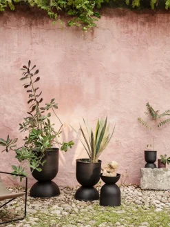 Macetero Hourglass, 73 cm