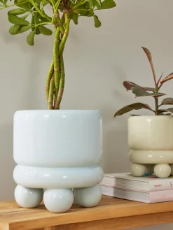 Macetero pequeño Bryn, Al 18 cm