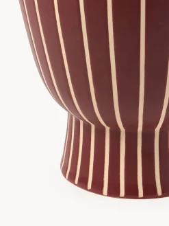 Macetero pintado a mano Elio, 23 cm