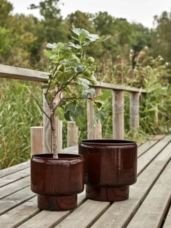 Maceteros artesanales Oasis, 2 uds.