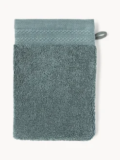 Manoplas de baño de algodón ecológico Premium, 2 uds.