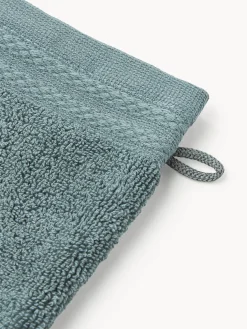 Manoplas de baño de algodón ecológico Premium, 2 uds.