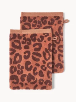 Manoplas de baño Leo, 2 uds.