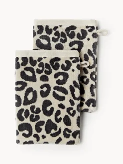 Manoplas de baño Leo, 2 uds.