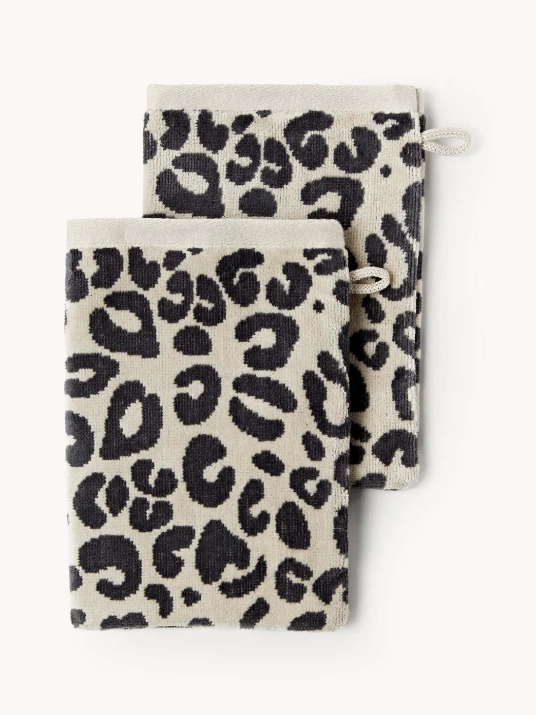 Manoplas de baño Leo, 2 uds.