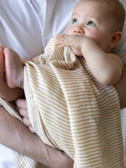 Manta bebé de algodón ecológico Oatfield