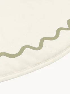 Manta de juego redonda de algodón Vibes