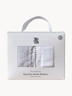 Mantas infantiles Pearl & Giraffe, 2 uds.