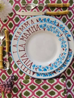 Manteles individuales artesanal de algodón Azra, 4 uds.