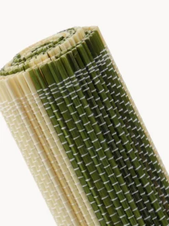 Manteles individuales artesanales Rayas, 4 uds.