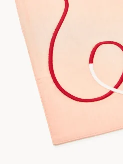 Manteles individuales con bordado abstracto Sue, 2 uds.