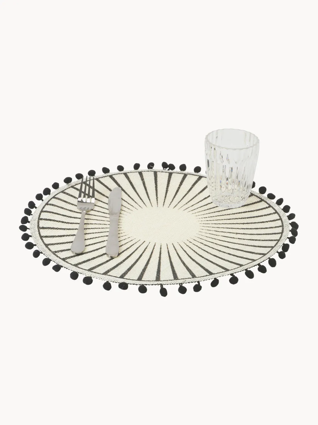 Manteles individuales Poms (6 uds.)