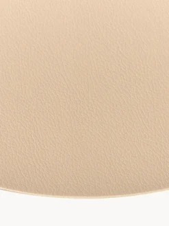 Manteles individuales redondos de cuero sintético Pik, 2 uds.