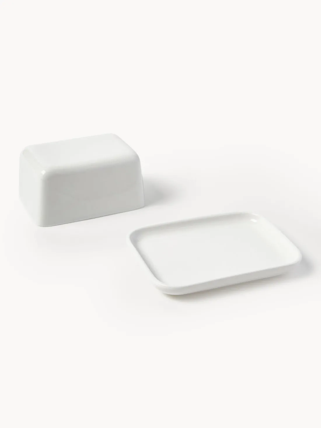 Mantequillera de porcelana Nessa