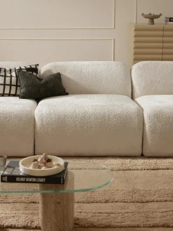 Módulo central de borreguillo bouclé Wolke