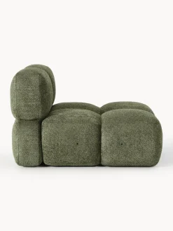 Módulo central de borreguillo bouclé Tayla