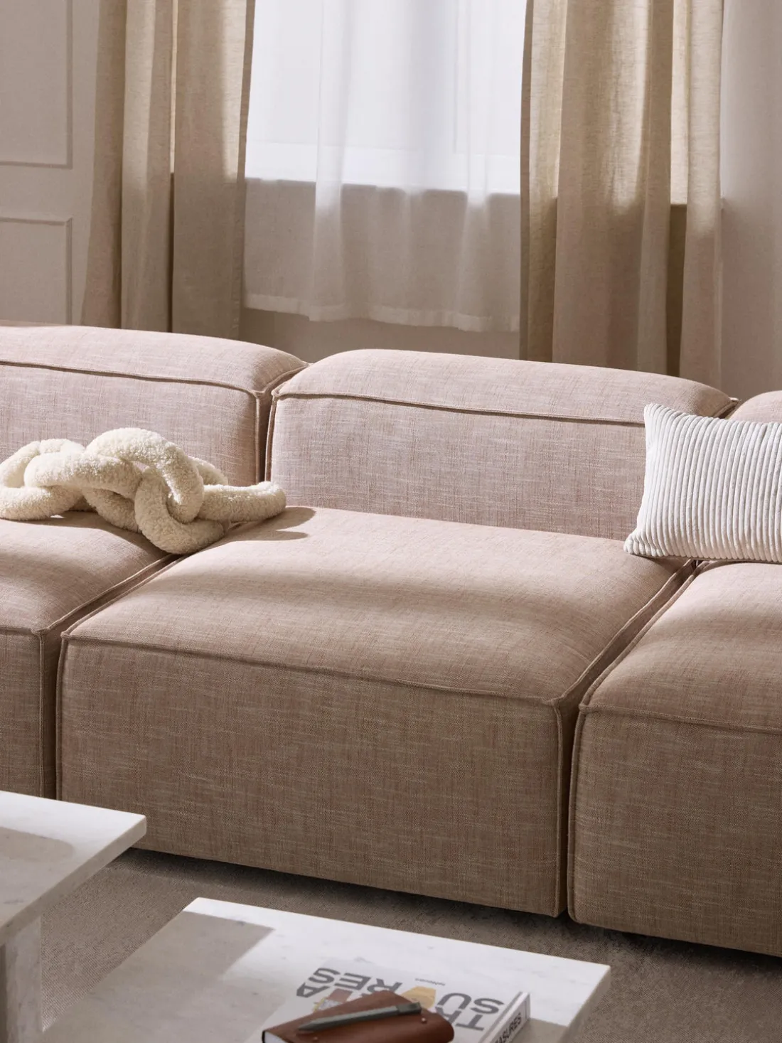 Módulo central de mezcla de lino Lennon