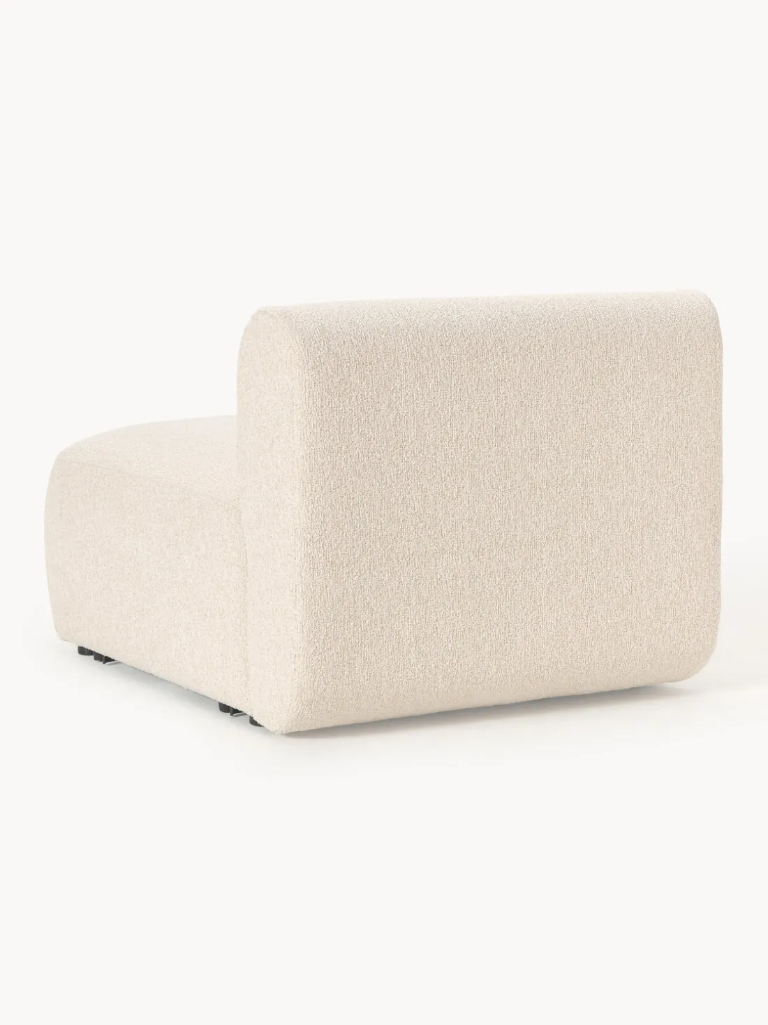 Módulo central en tejido bouclé Sofia