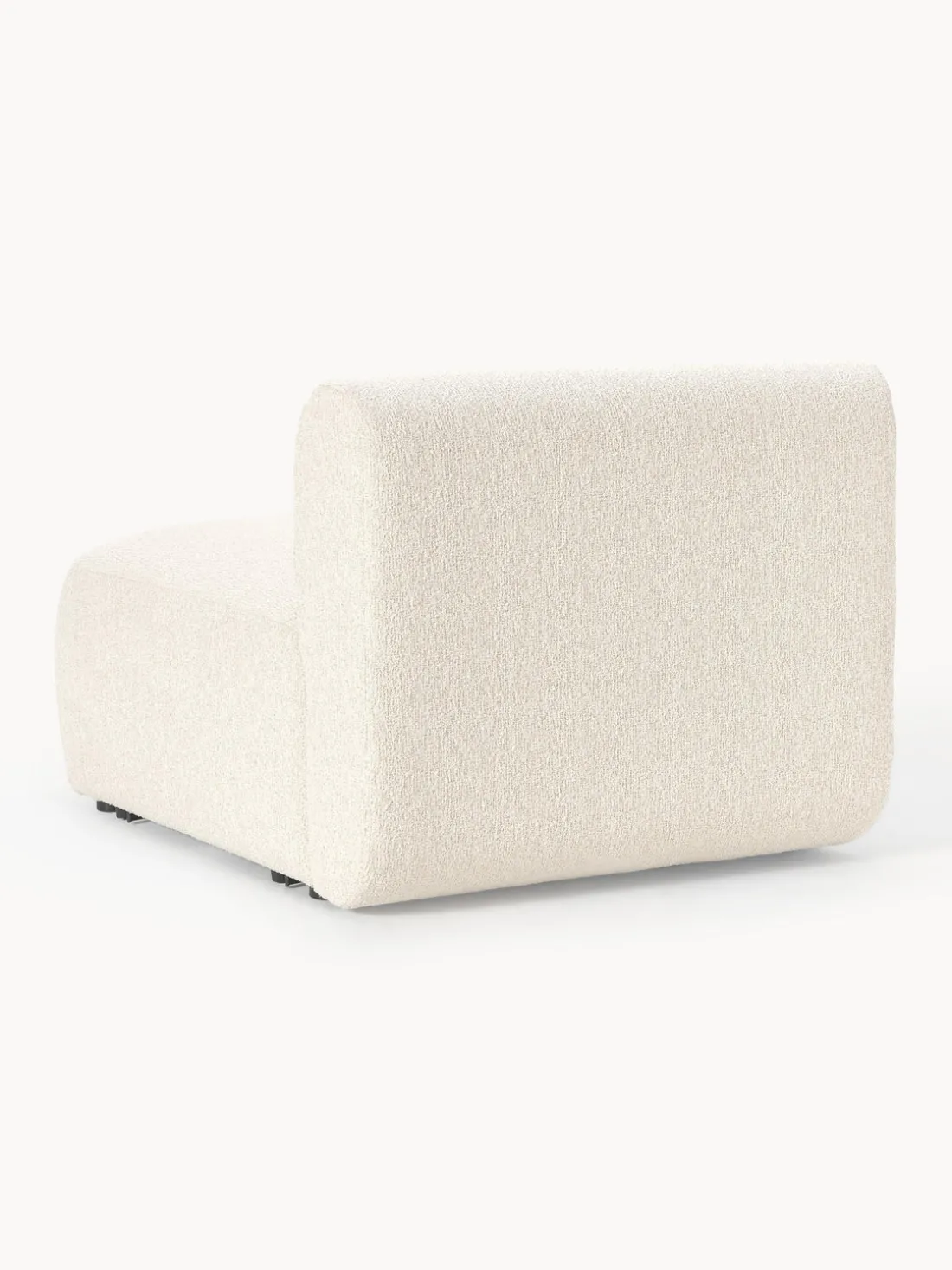 Módulo central en tejido bouclé Sofia