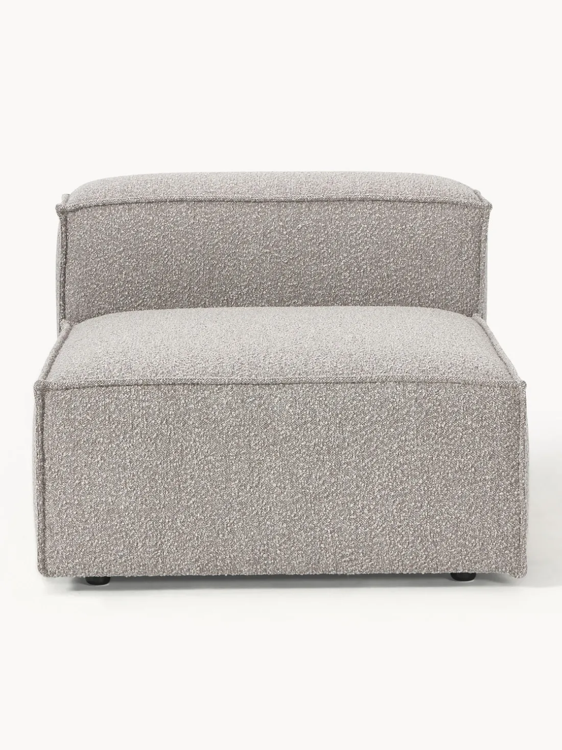 Módulo central en tejido bouclé Lennon