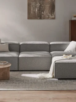 Módulo central en tejido bouclé Lennon