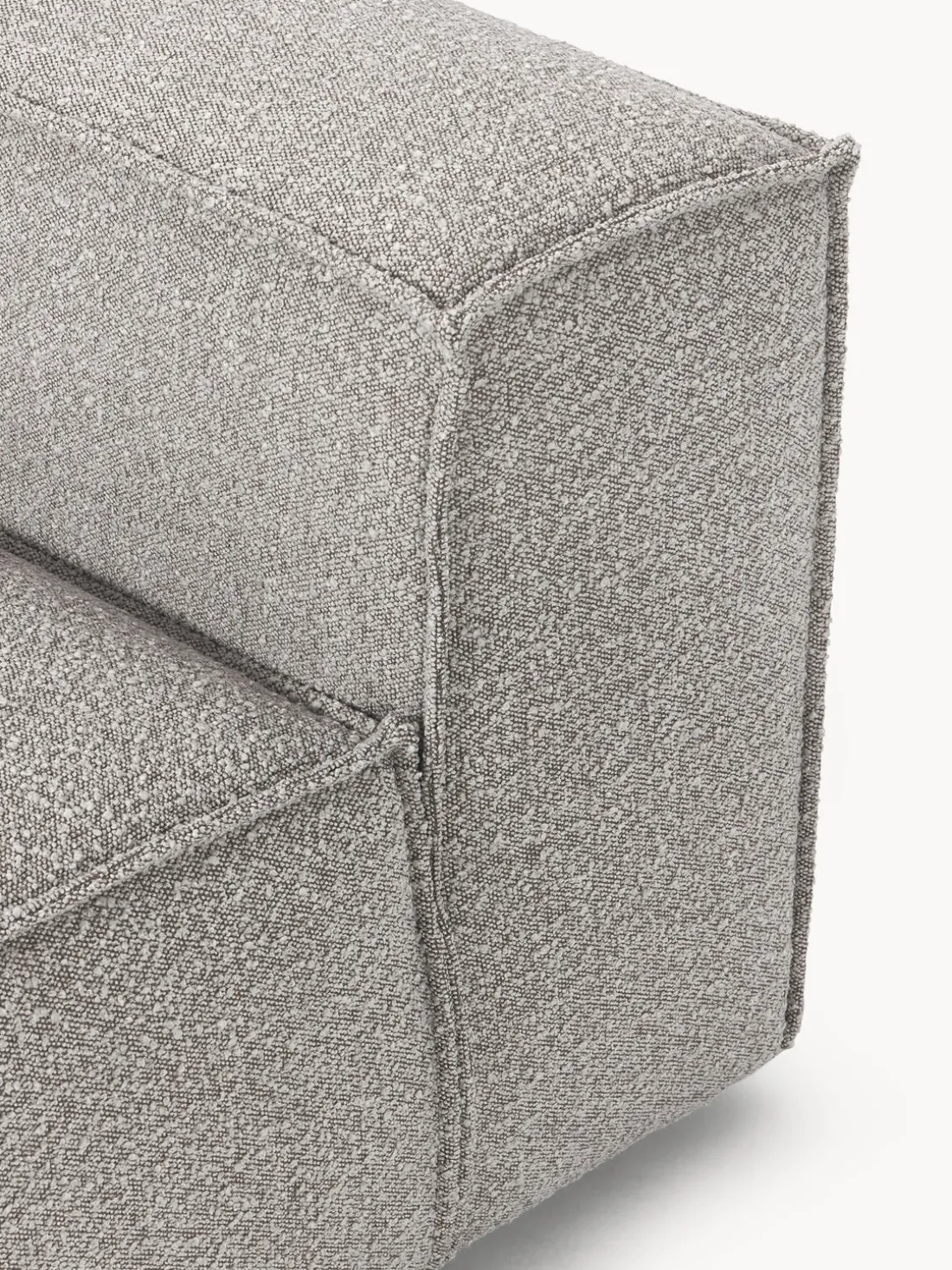 Módulo central en tejido bouclé Lennon