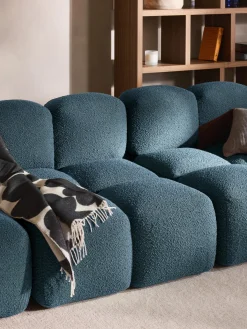 Módulo central en tejido bouclé Tayla