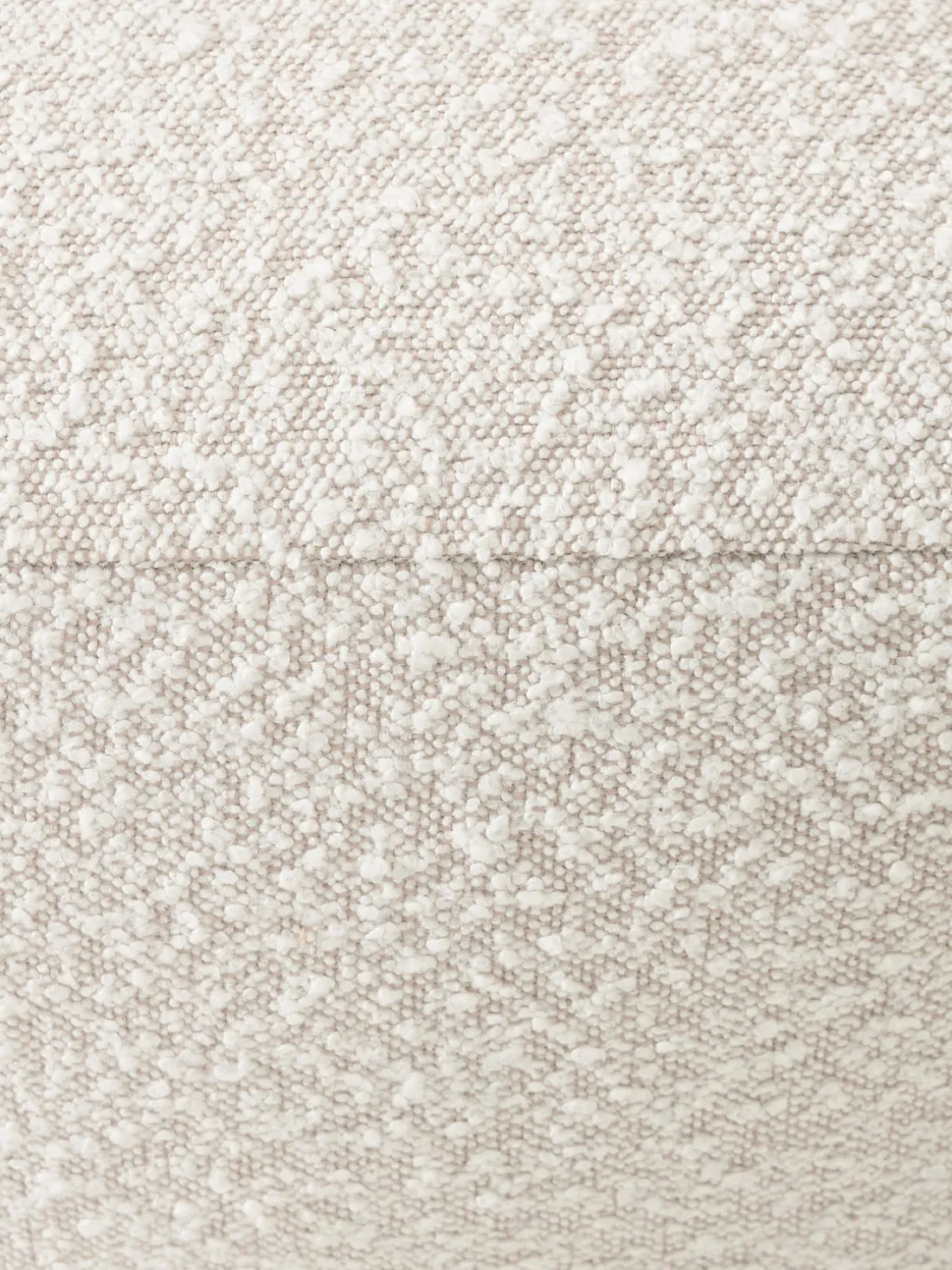 Módulo central en tejido bouclé Tayla