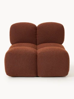 Módulo central en tejido bouclé Tayla