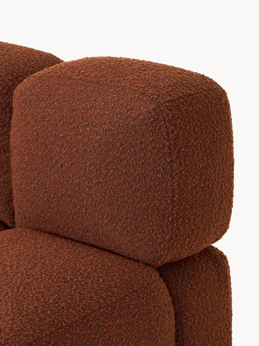 Módulo central en tejido bouclé Tayla