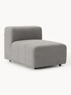 Módulo central en tejido bouclé Lena