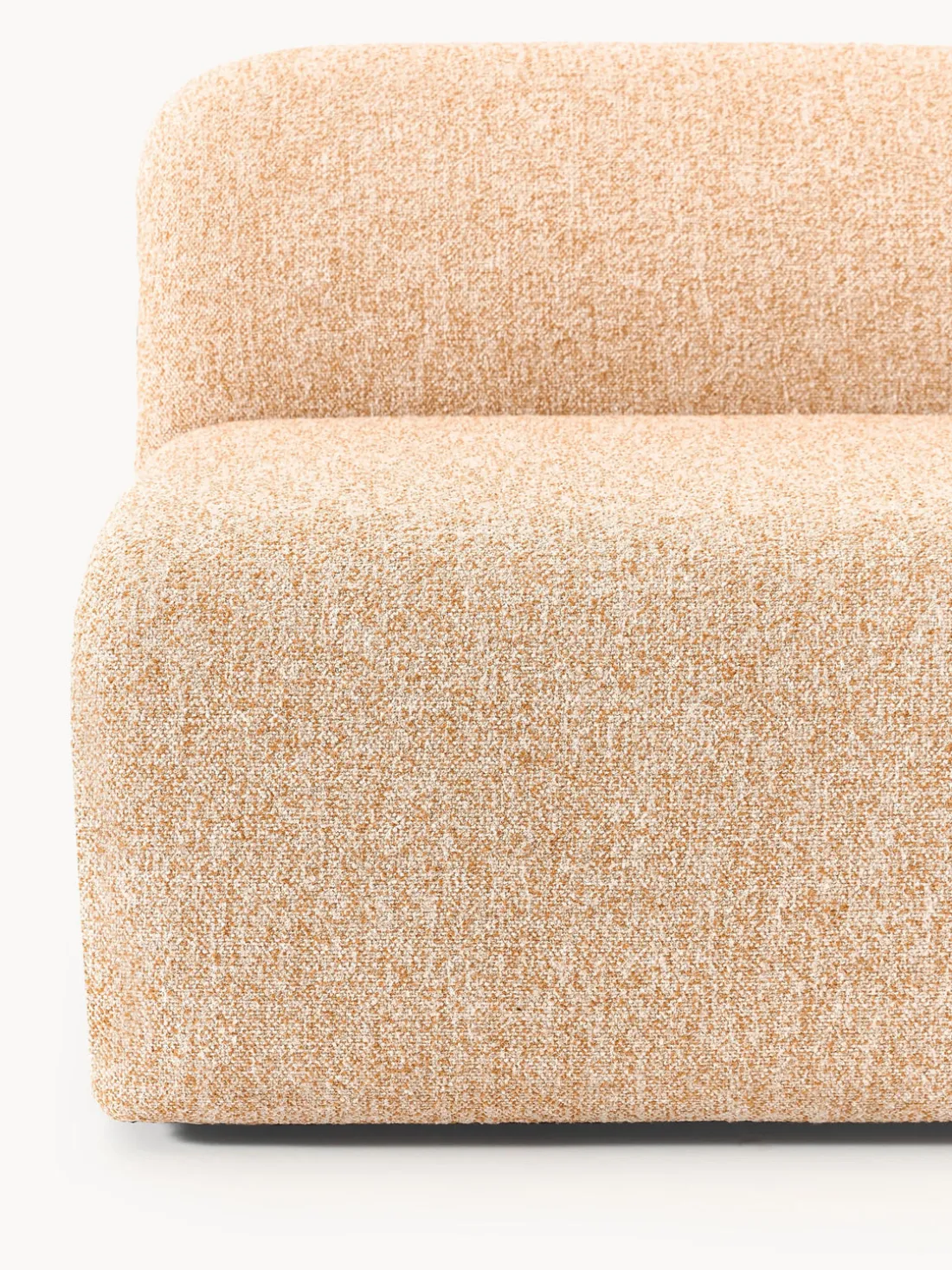 Módulo central en tejido bouclé Wolke