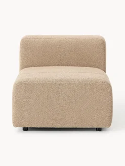 Módulo central en tejido bouclé Lena