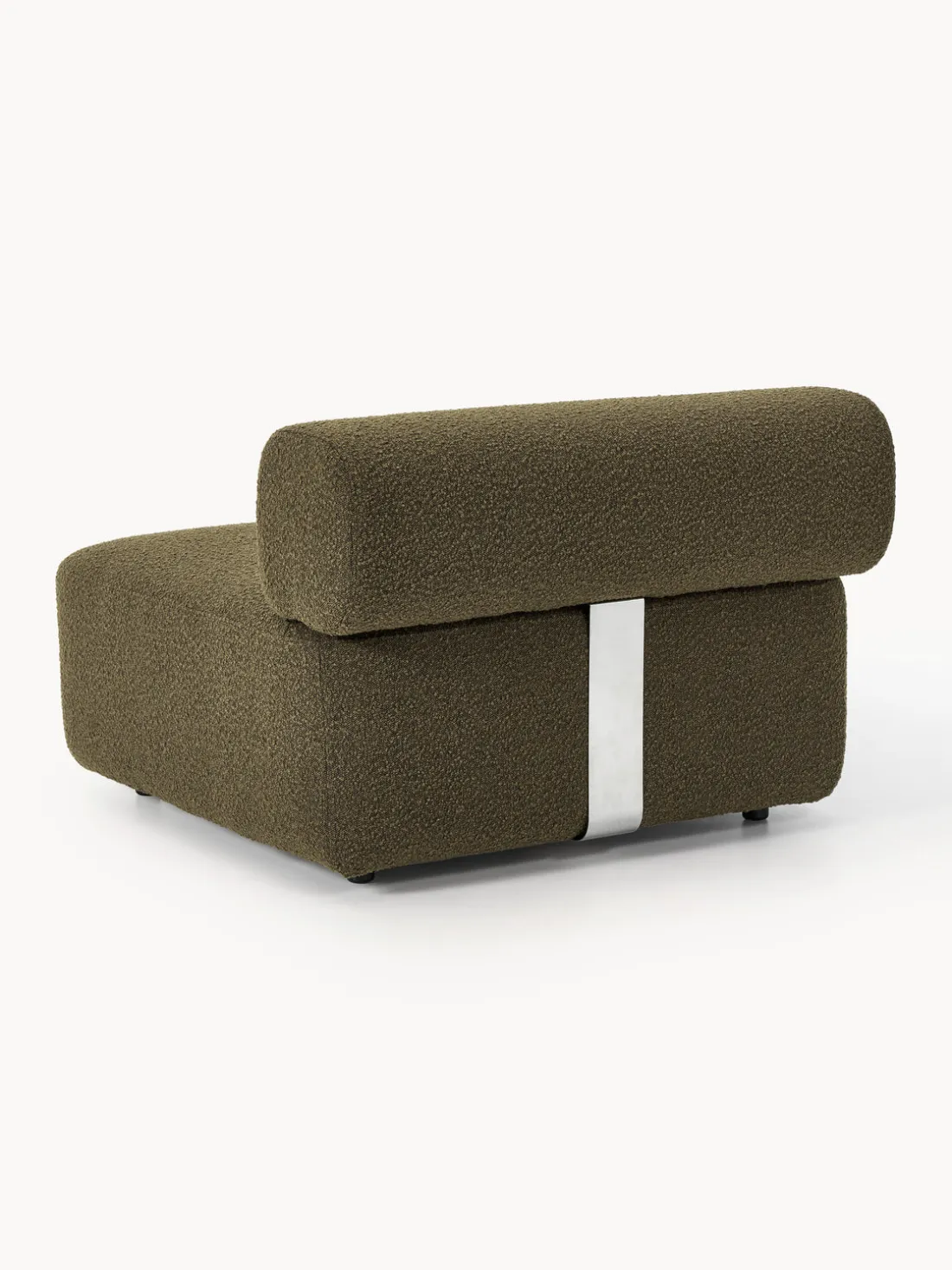 Módulo central en tejido bouclé Anton