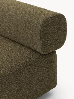 Módulo central en tejido bouclé Anton