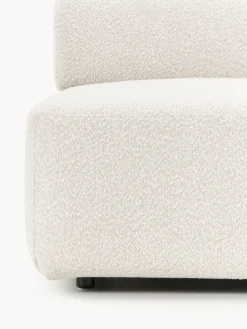 Módulo central en tejido bouclé Anton