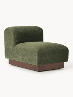 Módulo central sofá de borreguillo bouclé Natalie