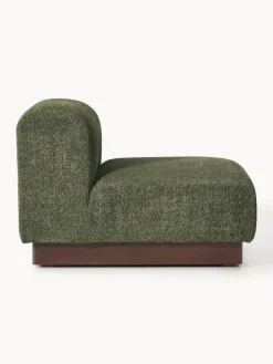 Módulo central sofá de borreguillo bouclé Natalie