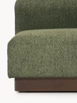 Módulo central sofá de borreguillo bouclé Natalie