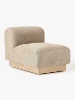 Módulo central sofá de borreguillo bouclé Natalie