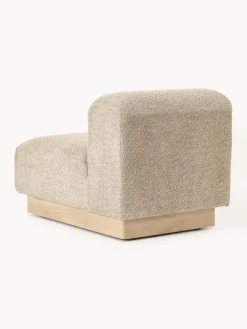 Módulo central sofá de borreguillo bouclé Natalie